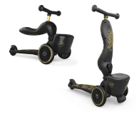 Scoot & Ride Highwaykick 1 Lifestyle Jeździk i hulajnoga 2w1 Black & Gold - 1040358 - zdjęcie 1